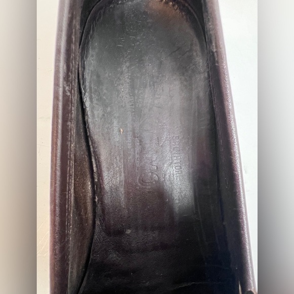 Salvatore Ferragamo Men’s Brown Leather Slip-on Driving Loafers Size 10 main image 9